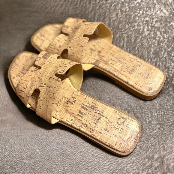 Stratuxx Kaze Cork Style H Band Sandals Slides Size 9 - Picture 3 of 4